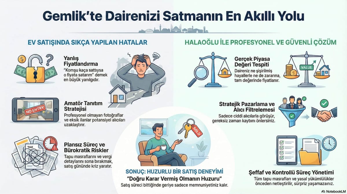 Gemlik'te Daire Satışının En Akıllı Yolu