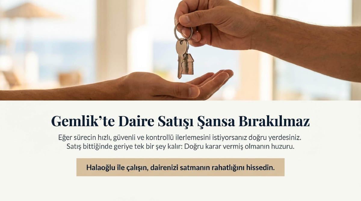 Gemlik'te dairemi nasıl satarım (10)