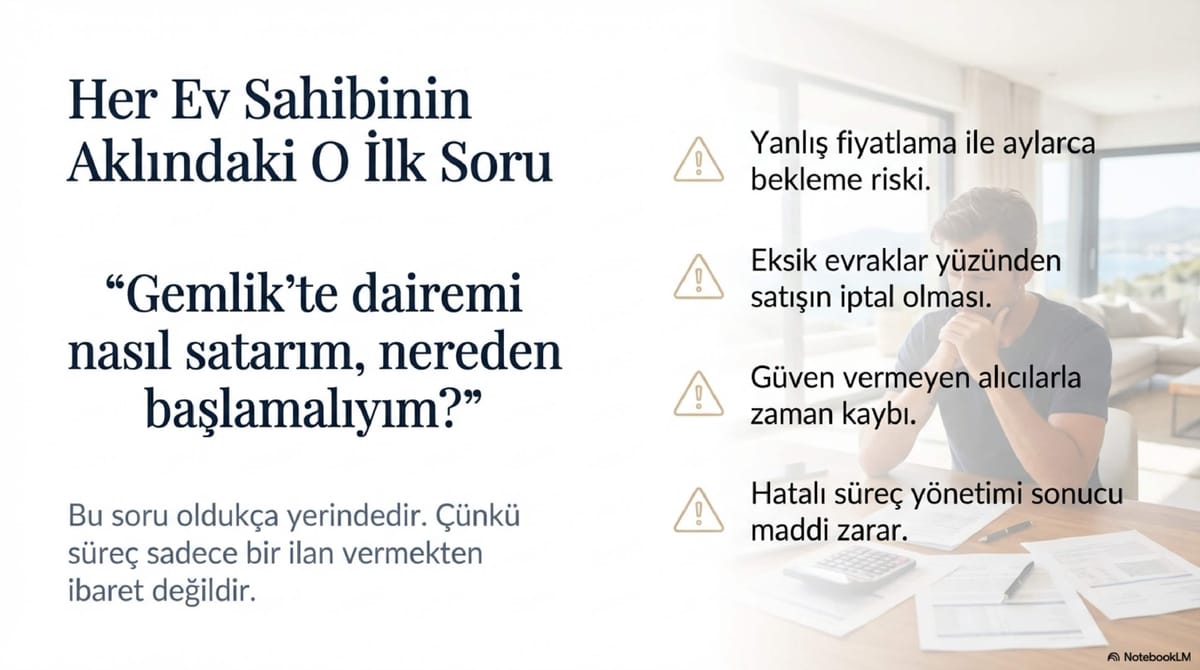 Gemlik'te dairemi nasıl satarım (2)